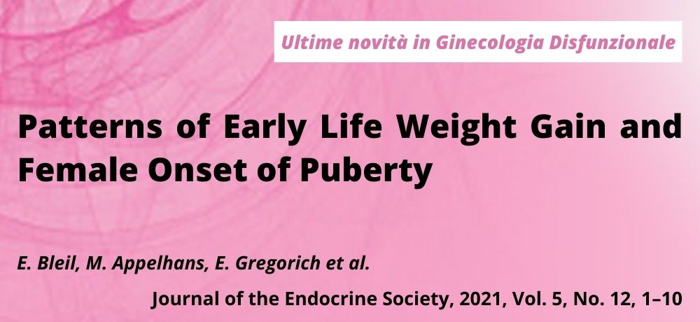 Patterns of Early Life Weight Gain and Female Onset of Puberty