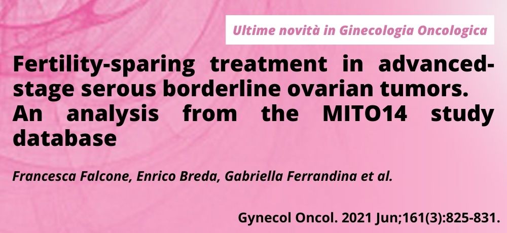 Fertility-sparing treatment in advanced-stage serous borderline ovarian tumors. An analysis from the MITO14 study database