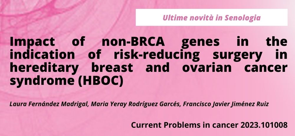 Impact of non-BRCA genes in the indication of risk-reducing surgery in hereditary breast and ovarian cancer syndrome (HBOC)
