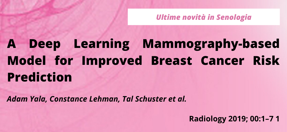 A Deep Learning Mammography-based Model for Improved Breast Cancer Risk Prediction